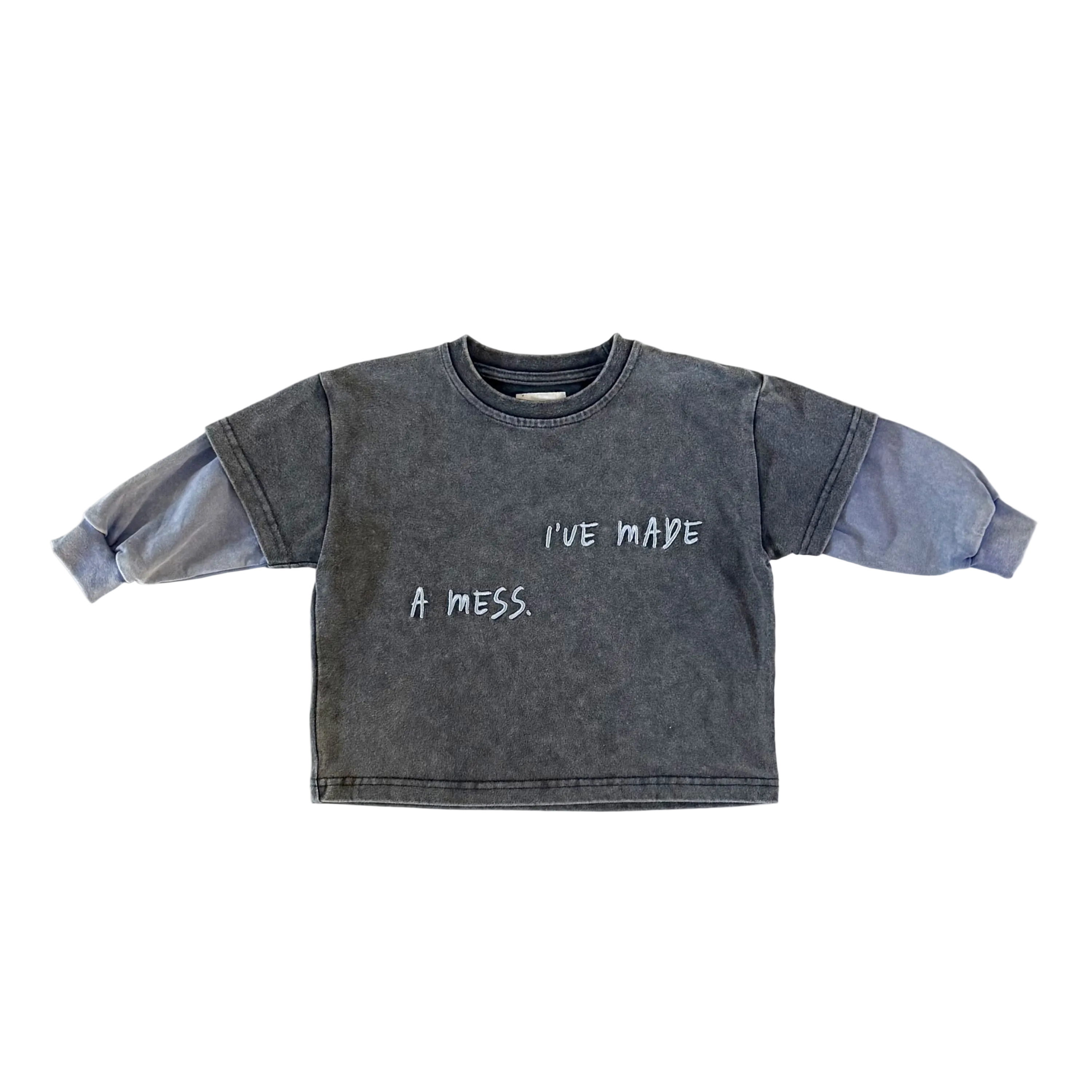 I've Made A Mess Long Sleeve - Early Riser / Midnight Storm