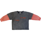 I've Made A Mess Long Sleeve - Fiery Sunset / Midnight Storm