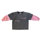 I've Made A Mess Long Sleeve - Soft Riot / Midnight Storm