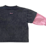I've Made A Mess Long Sleeve - Soft Riot / Midnight Storm