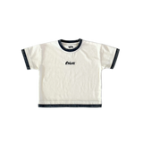 The Rogue Tee - Off White / Midnight Storm